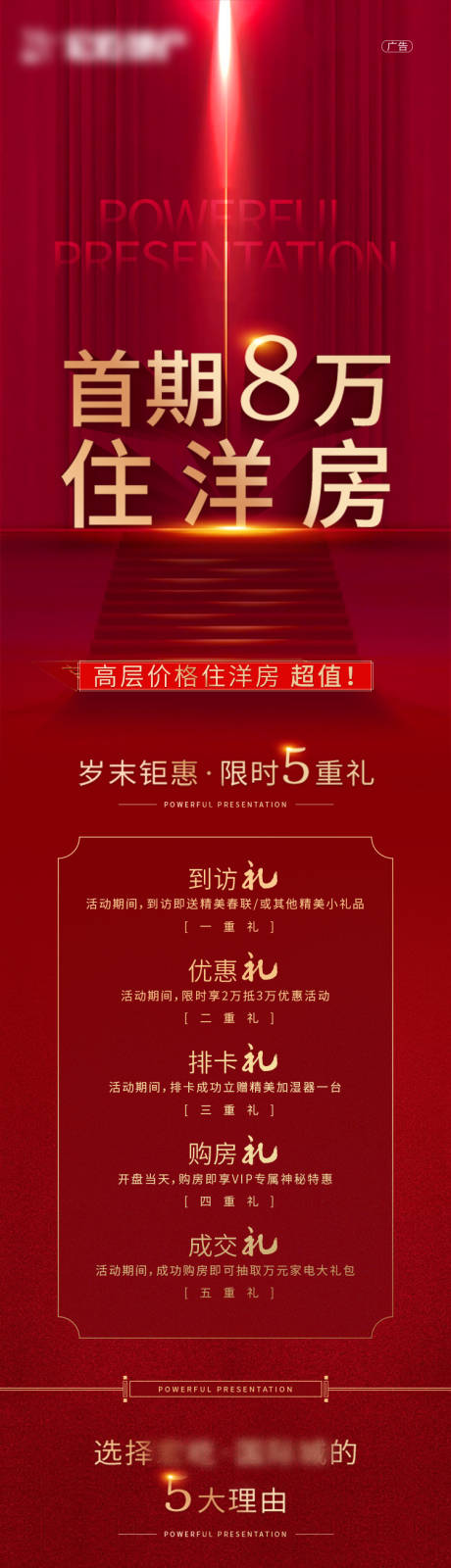 源文件下载【房地产价值点配套长图海报】编号：20211228105250569