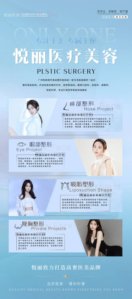 源文件下载【医美项目展架】编号：82710008207586827