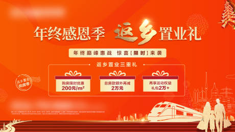 源文件下载【地产返乡背景板】编号：51530008163231599