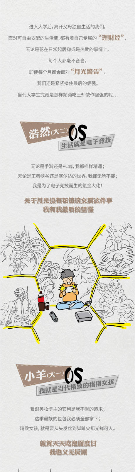 源文件下载【享设计】搜索编号：30690008102965556【银行手绘插画长图海报】