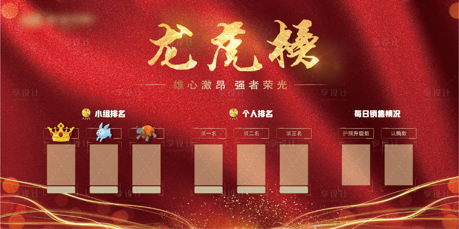 源文件下载【龙虎榜红金背景板】编号：92550008095042967