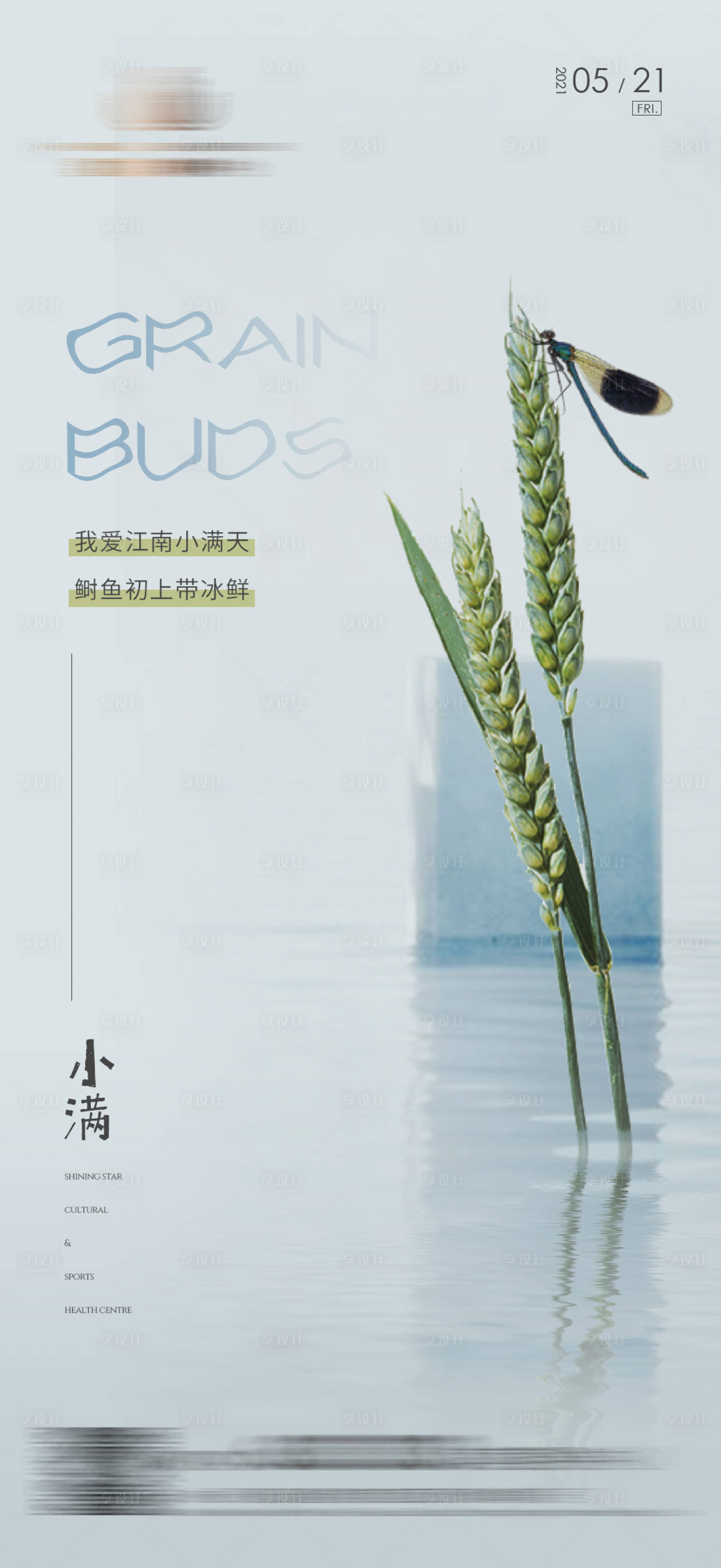 源文件下載【地產小滿海報】編號：63420008087704764