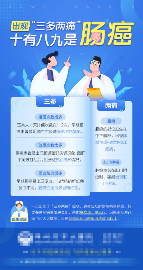 源文件下载【享设计】搜索编号：85020008179216418【扁平风肛肠医疗插画海报】