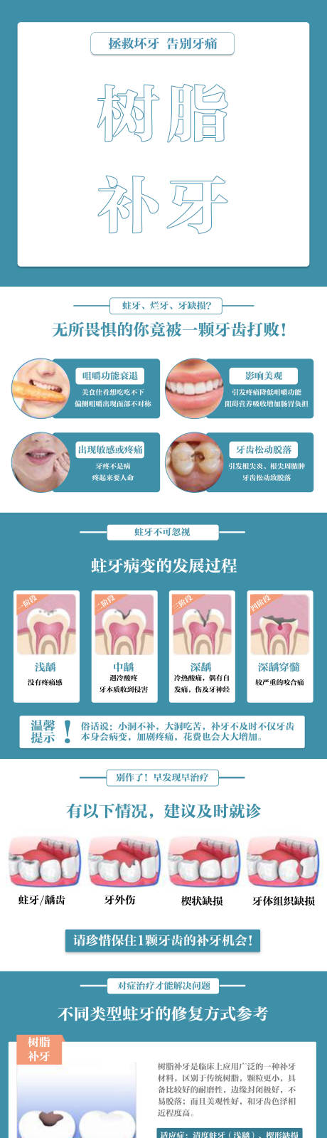 牙科树脂补牙