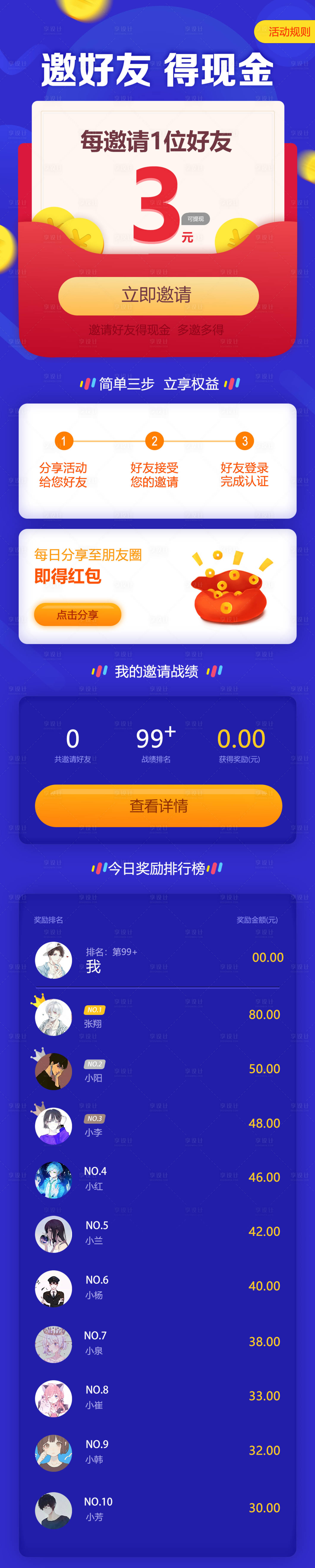 源文件下载【邀请H5页面设计】编号：84640008162326365