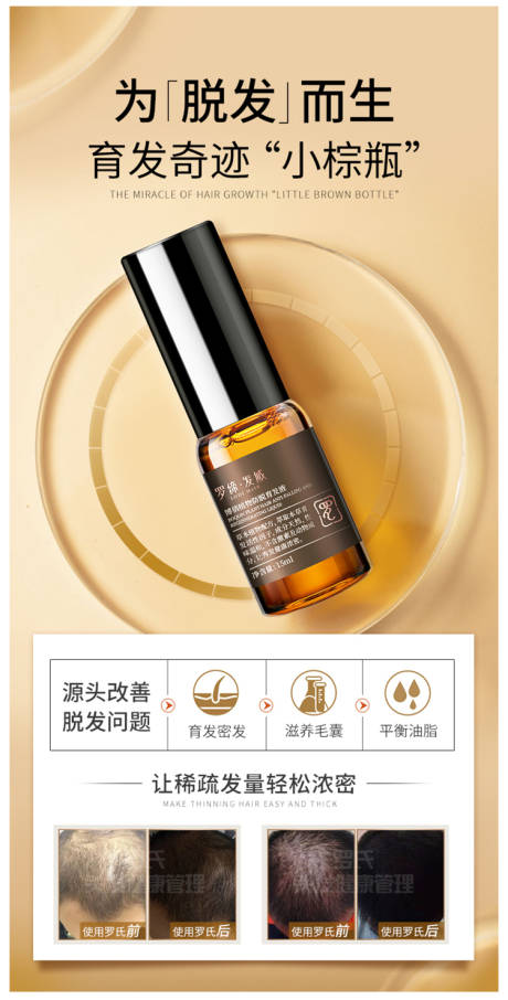 源文件下載【享設計】搜索編號：18340008227375050【脫發產品宣傳海報】