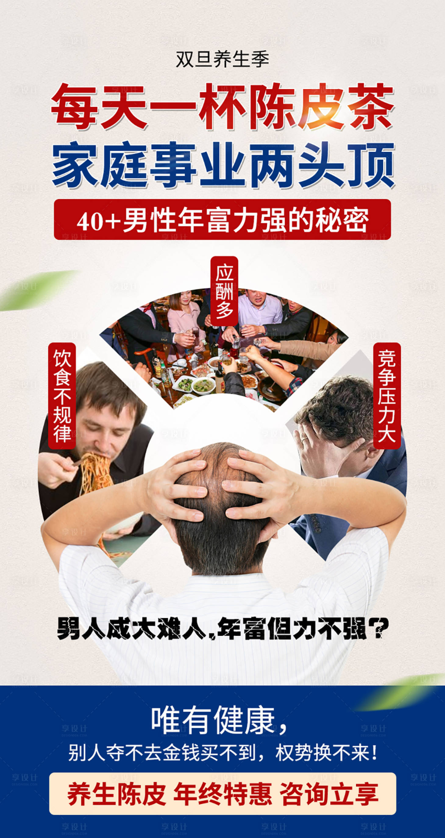 源文件下載【享設(shè)計】搜索編號：25260008226513146【男性健康養(yǎng)生茶葉痛點海報】