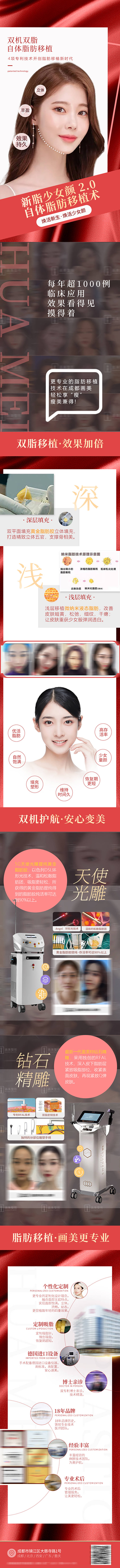 源文件下载【自体脂肪面部填充简约系列海报】编号：23930008415412372