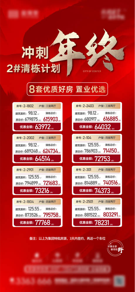 源文件下载【房地产年终冲刺红金海报】编号：50960008525927223