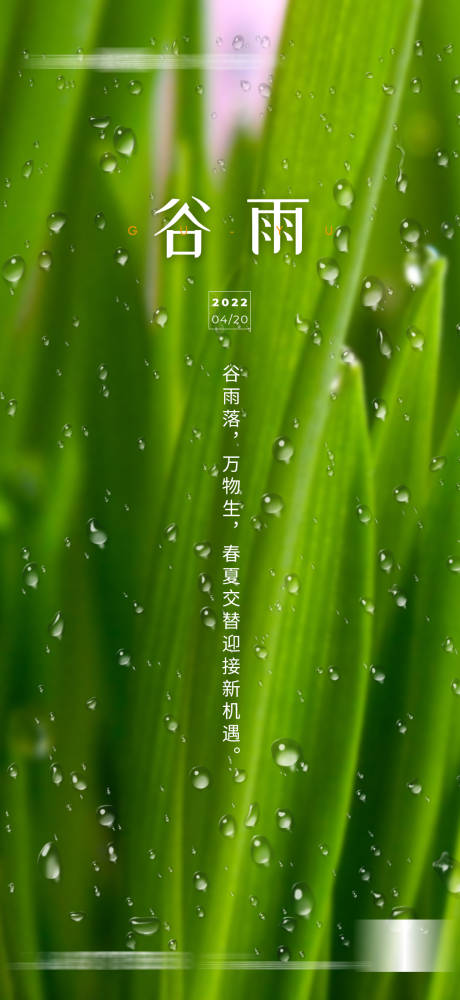 源文件下载【享设计】搜索编号：72380008343996083【谷雨】