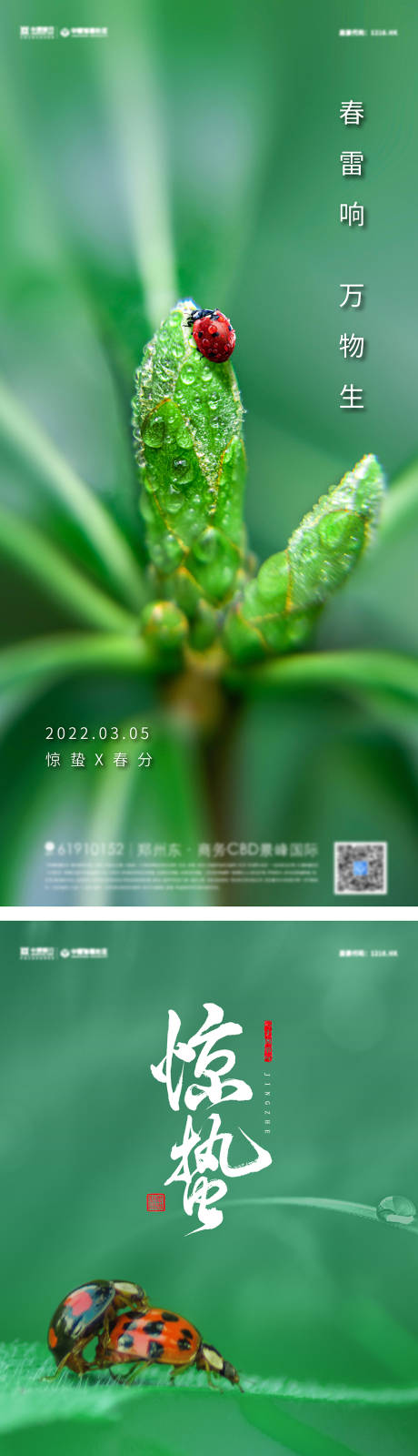 源文件下载【惊蛰节气系列海报】编号：41170008544296435