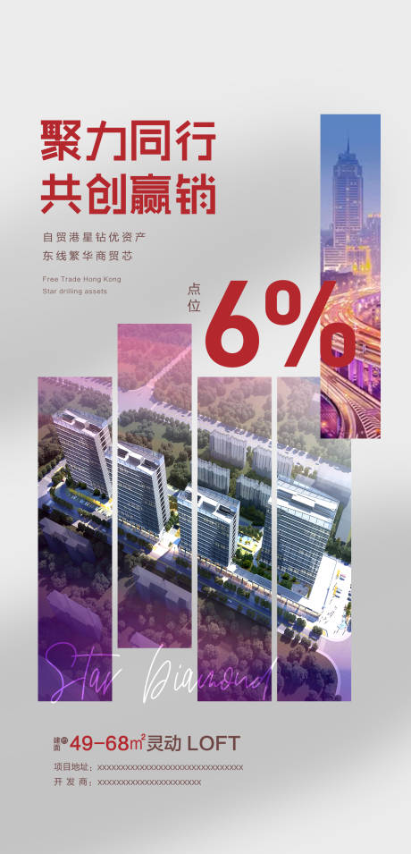 源文件下载【地产商业loft价值点海报】编号：77070008489779258