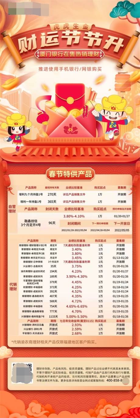 源文件下载【财运节节升长图海报】编号：22770008301542899