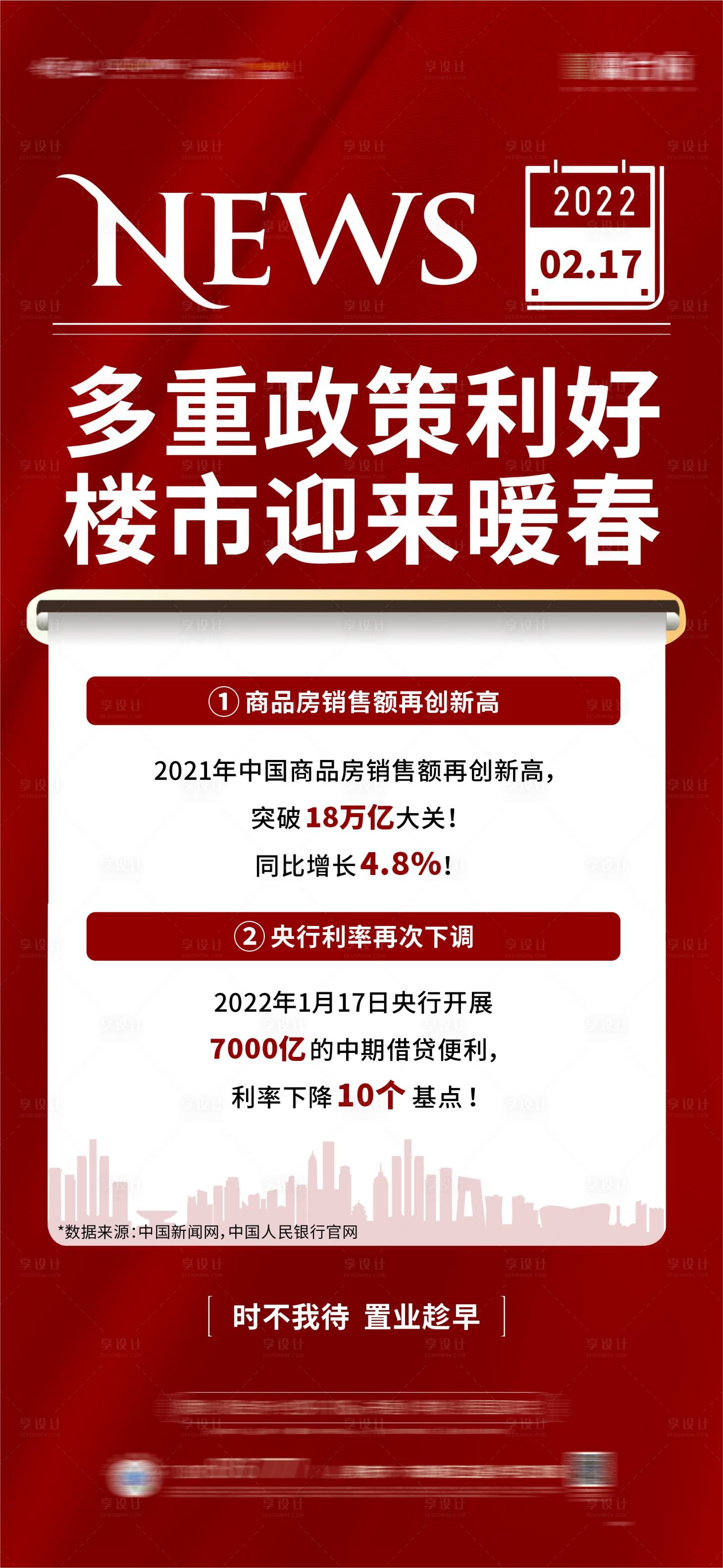 编号：20220216215319280【享设计】源文件下载-政策利好单图海报