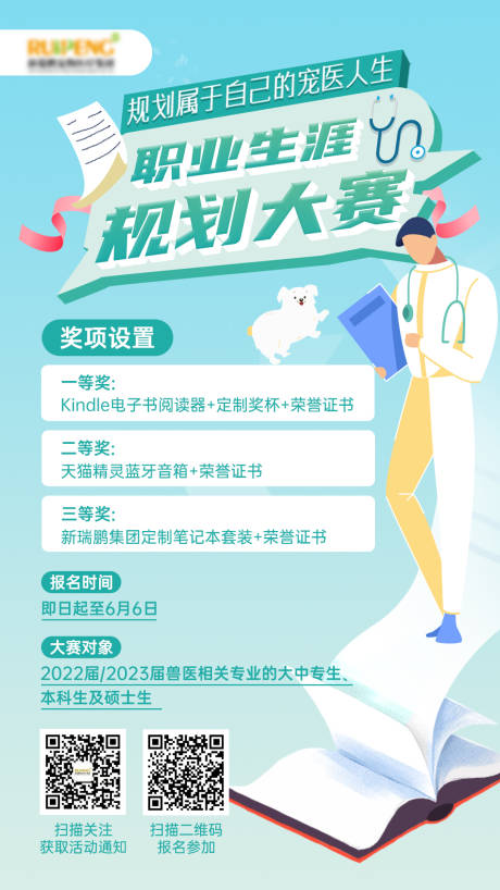 源文件下載【職業生涯規劃大賽移動端海報】編號：77810008292079589
