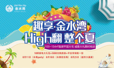 源文件下载【地产水果派对背景板】编号：60330008306495794