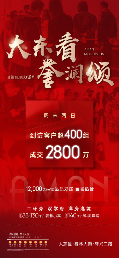 源文件下载【享设计】搜索编号：46250008572146329【地产热销海报】