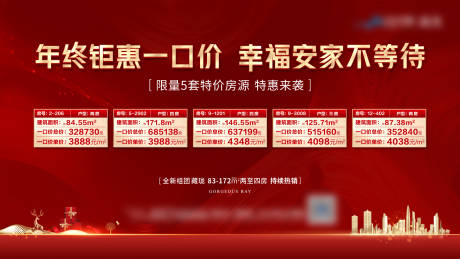 源文件下载【一口价红色横版海报】编号：10110008506724766