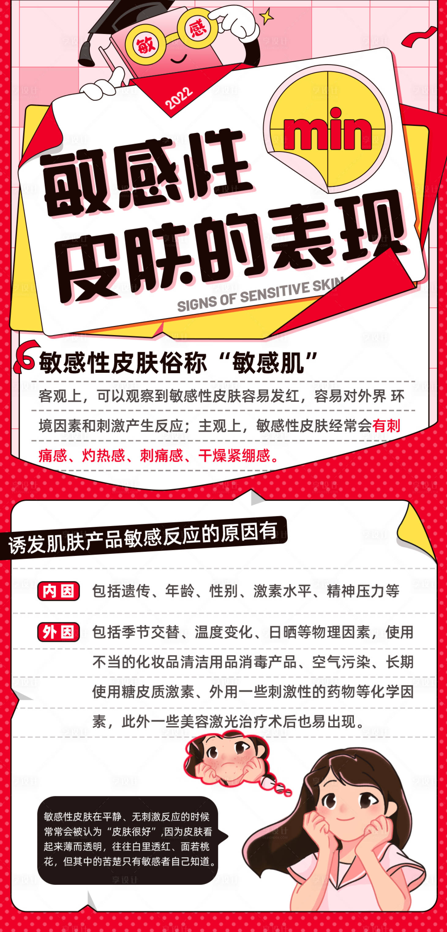 源文件下載【享設計】搜索編號：34770008622351827【護膚科普海報】