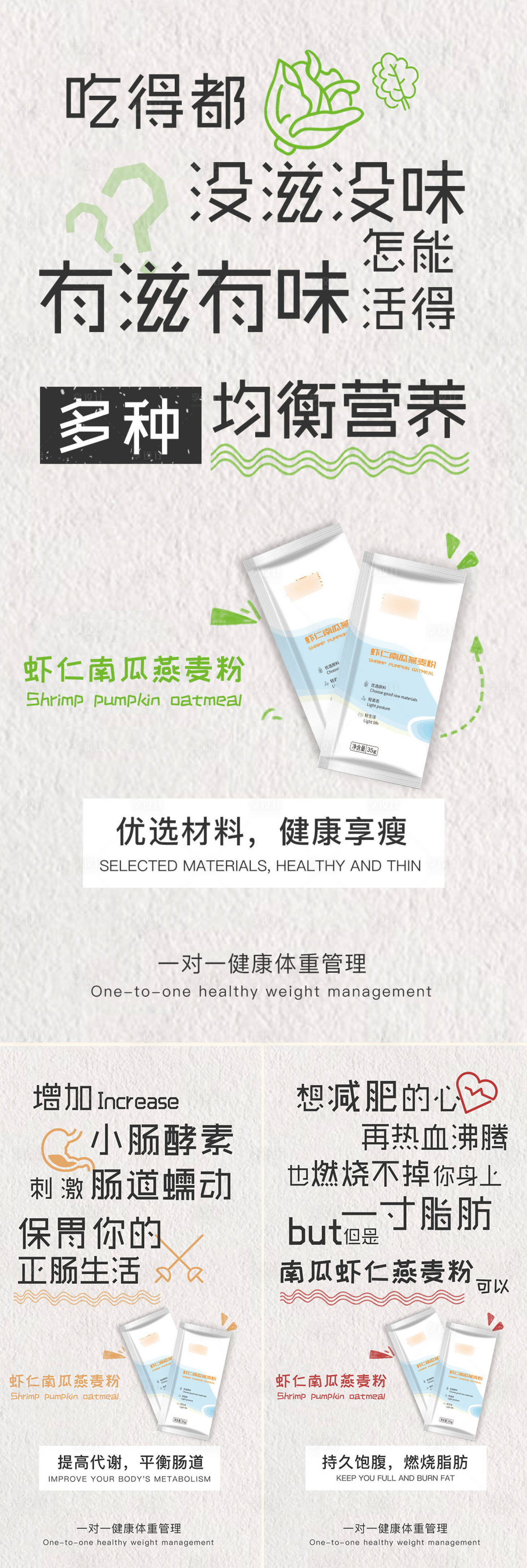 源文件下载【享设计】搜索编号：99610008471672891【微商减肥系列海报】