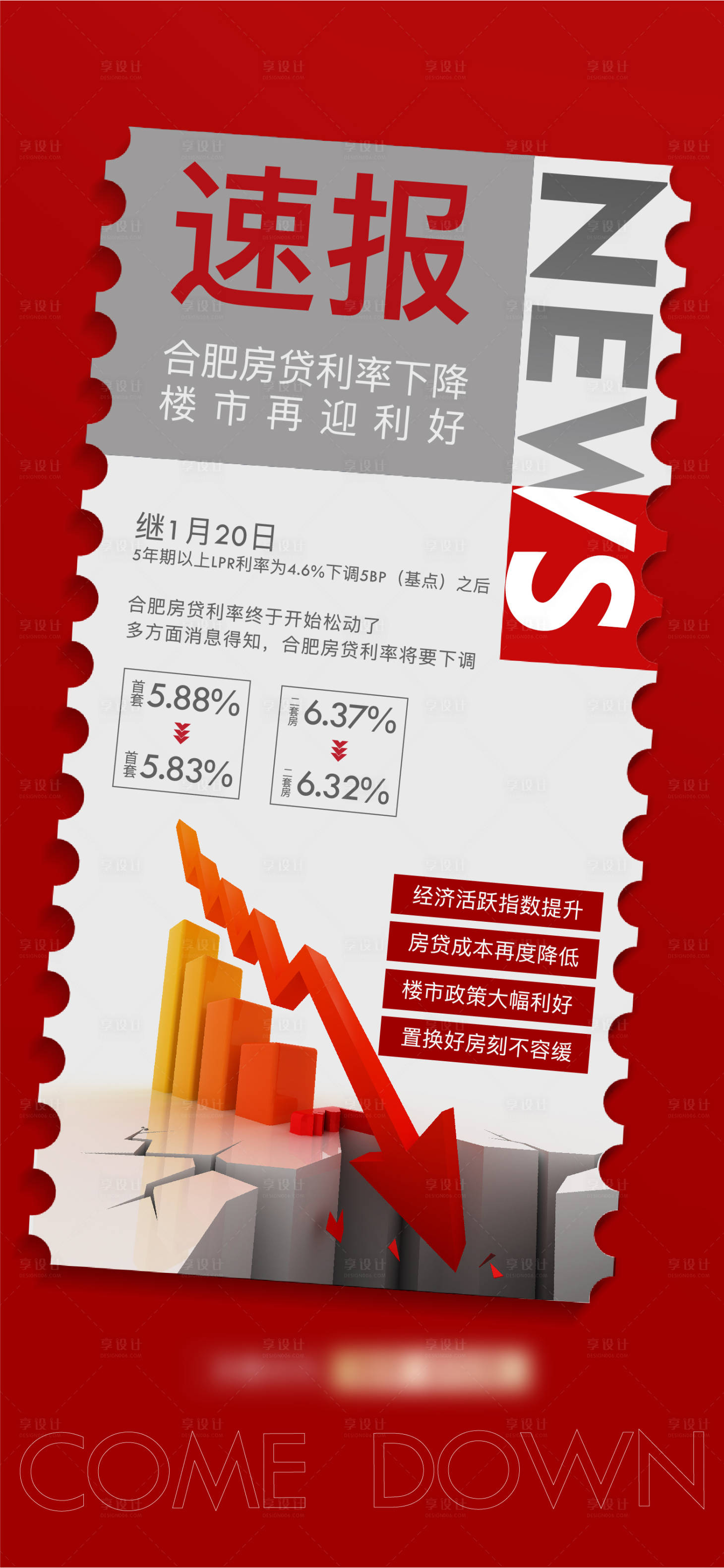 源文件下載【享設計】搜索編號：63560008339067457【地產號外報紙海報】
