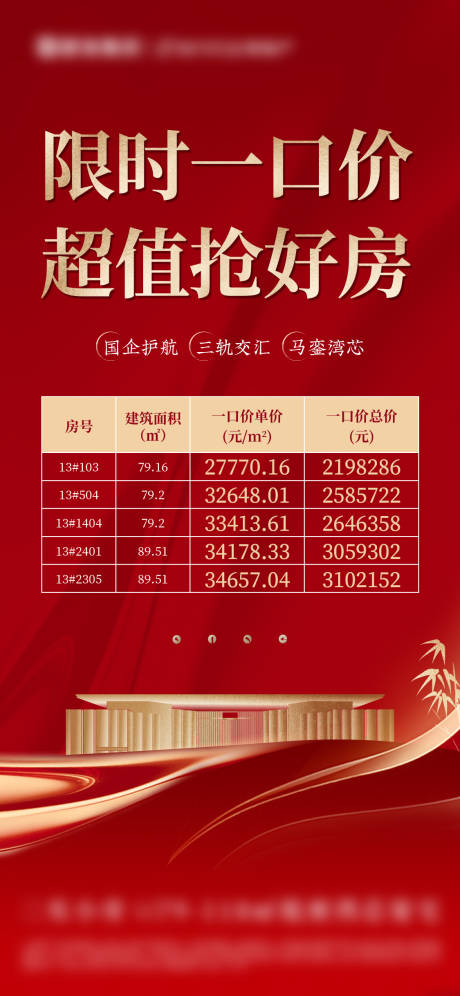 源文件下载【地产特价房单图】编号：73790008456138496
