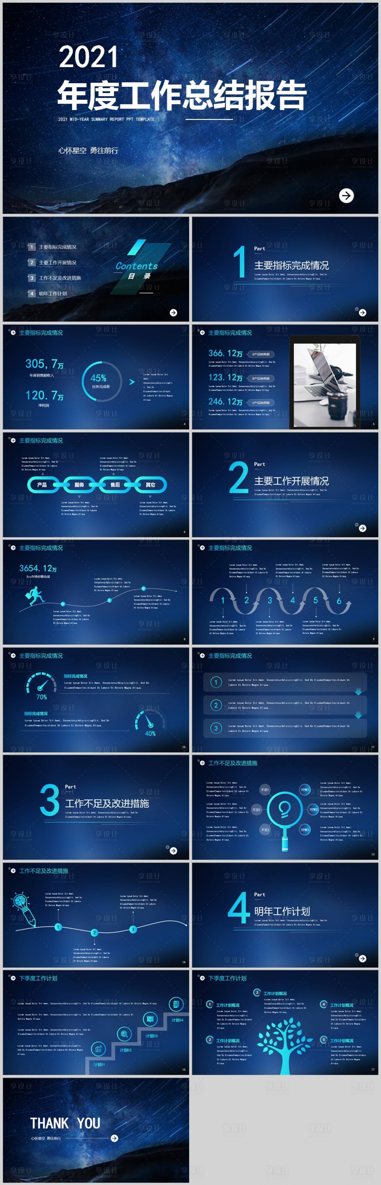源文件下载【黑色年度工作总结报告】编号：66910008454999006