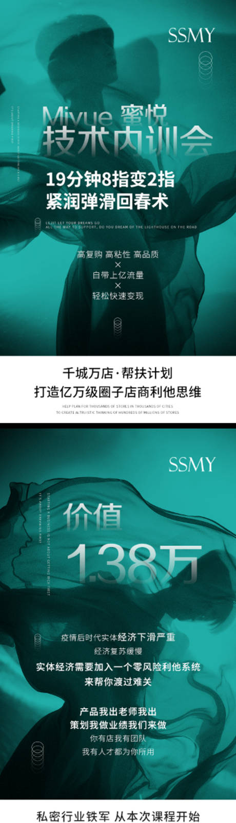 源文件下載【享設計】搜索編號：39810008332485480【醫美私密內訓會系列海報】
