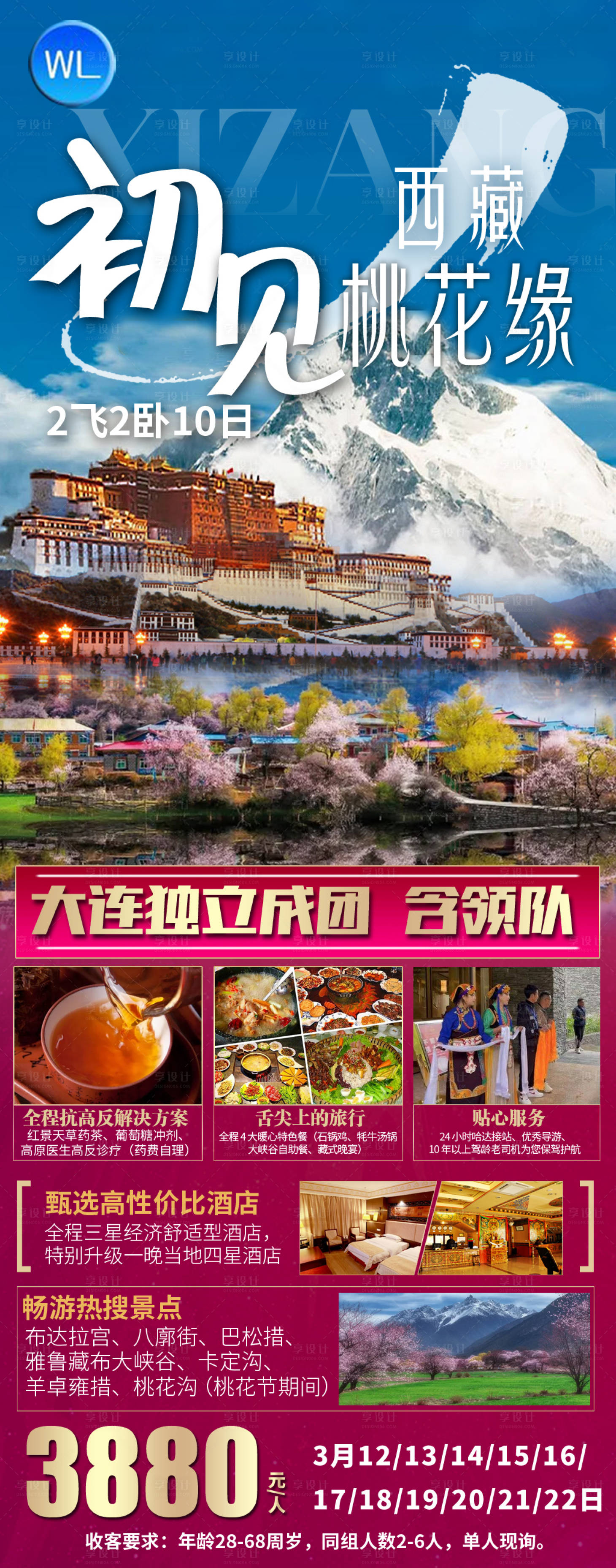 编号：20220217134848354【享设计】源文件下载-西藏旅游海报  
