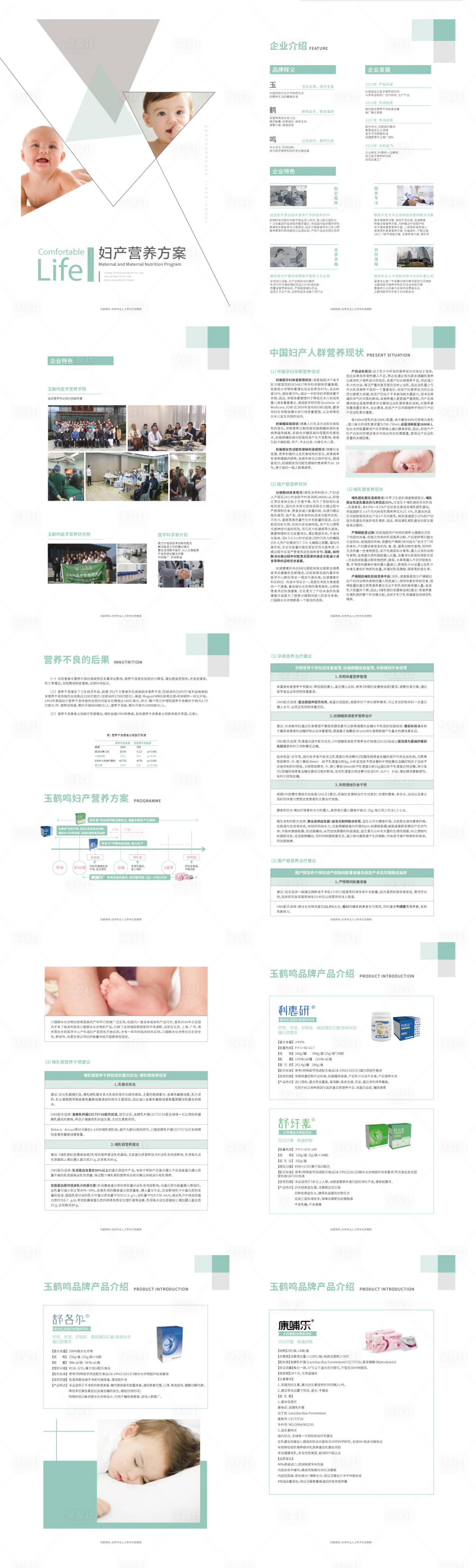 源文件下载【享设计】搜索编号：19660008561768809【母婴健康系列画册温馨简洁】