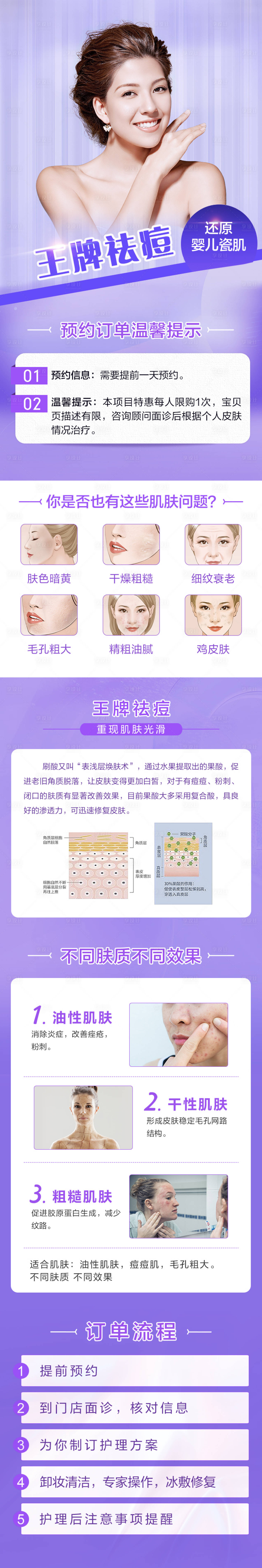 源文件下载【享设计】搜索编号：19500008637973042【医美光子嫩肤护肤线上详情页】
