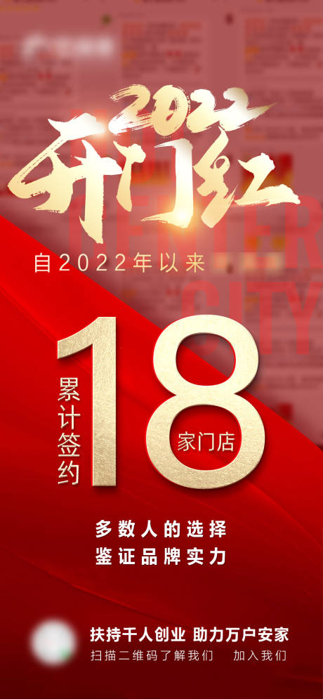 源文件下载【门店签约加盟喜报】编号：20220218164008173