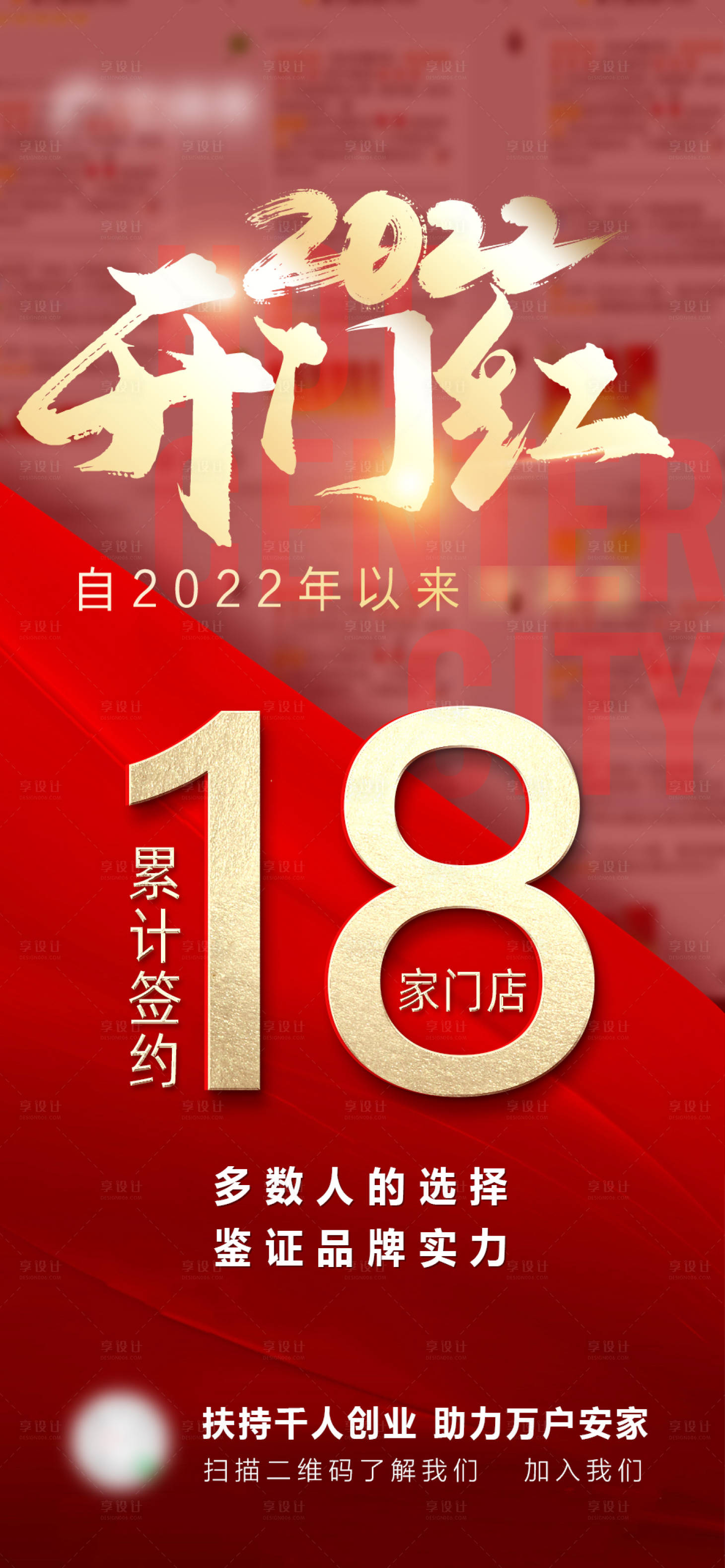 源文件下载【享设计】搜索编号：23250008481834445【门店签约加盟喜报】