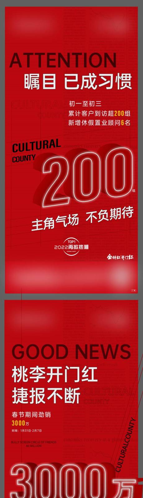 编号：20220216155649450【享设计】源文件下载-地产热销数据人气海报