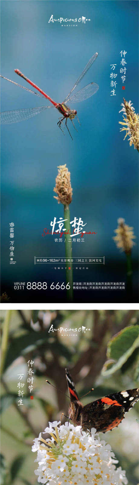 源文件下载【惊蛰节气海报】编号：27260008566275505