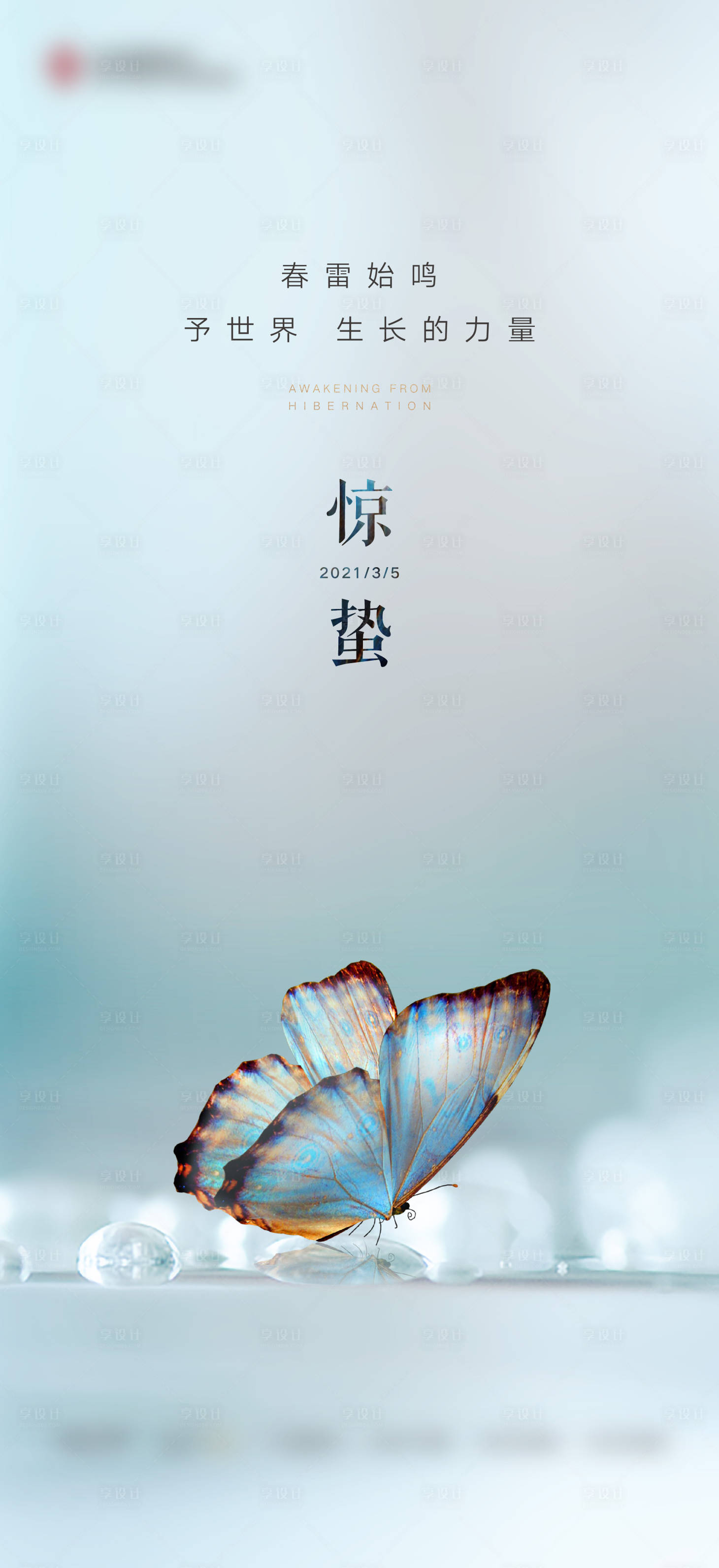 源文件下載【享設計】搜索編號：98420008543611513【驚蟄】