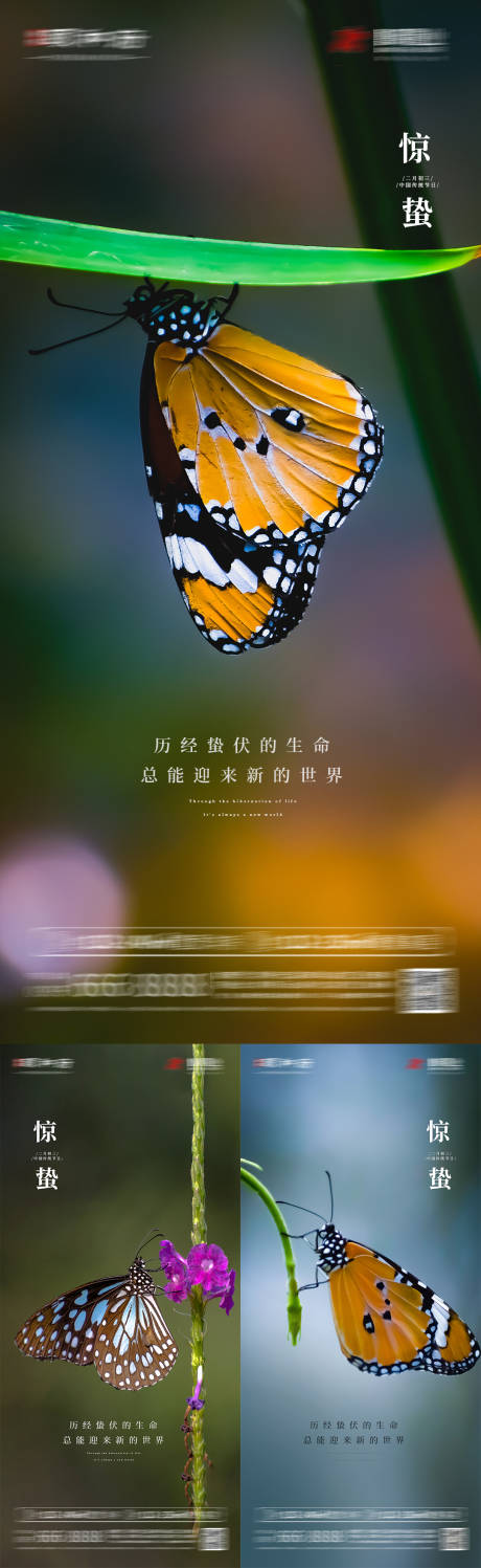 源文件下载【2022地产惊蛰海报】编号：61320008574199667