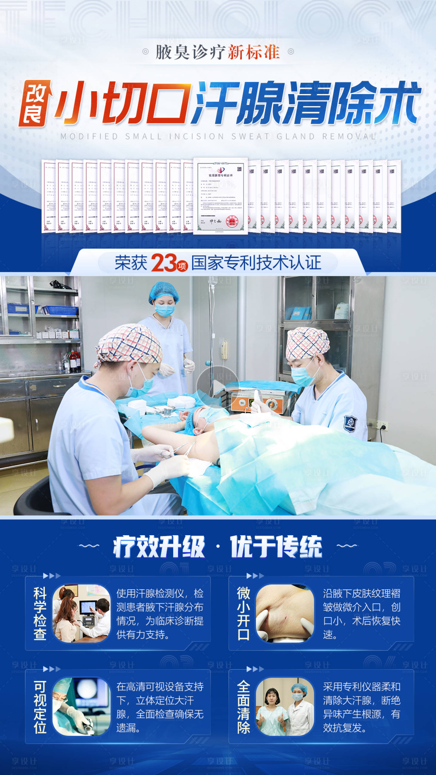 源文件下载【享设计】搜索编号：49570008494441562【医美切除术宣传海报】