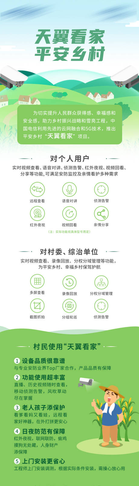 源文件下载【平安乡村乡村振兴长图】编号：63560008488488365