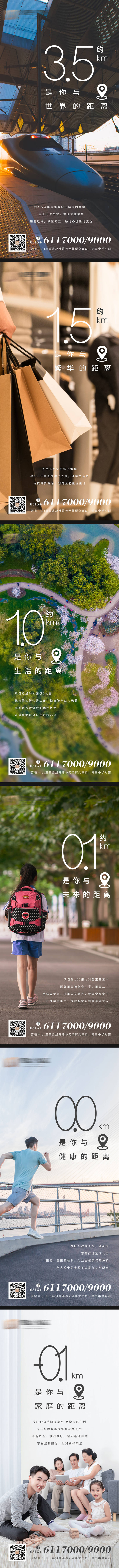 源文件下载【享设计】搜索编号：22430008594838909【地产距离价值点系列海报】