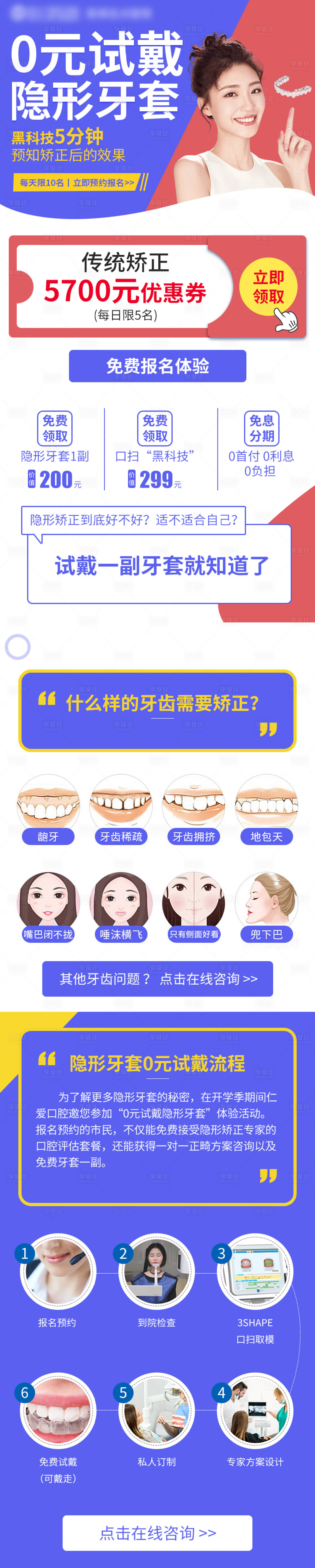源文件下載【享設計】搜索編號：84330008600322481【口腔活動長圖】