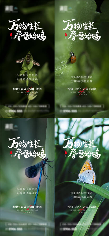 源文件下载【享设计】搜索编号：55810008589665718【惊蛰海报】