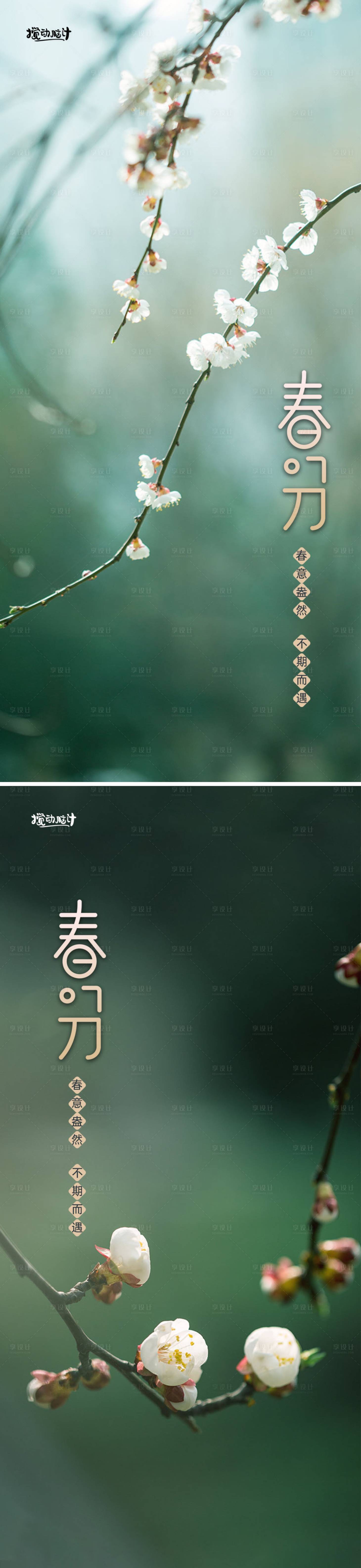 源文件下載【享設計】搜索編號：93880008636158369【春分節(jié)氣海報】