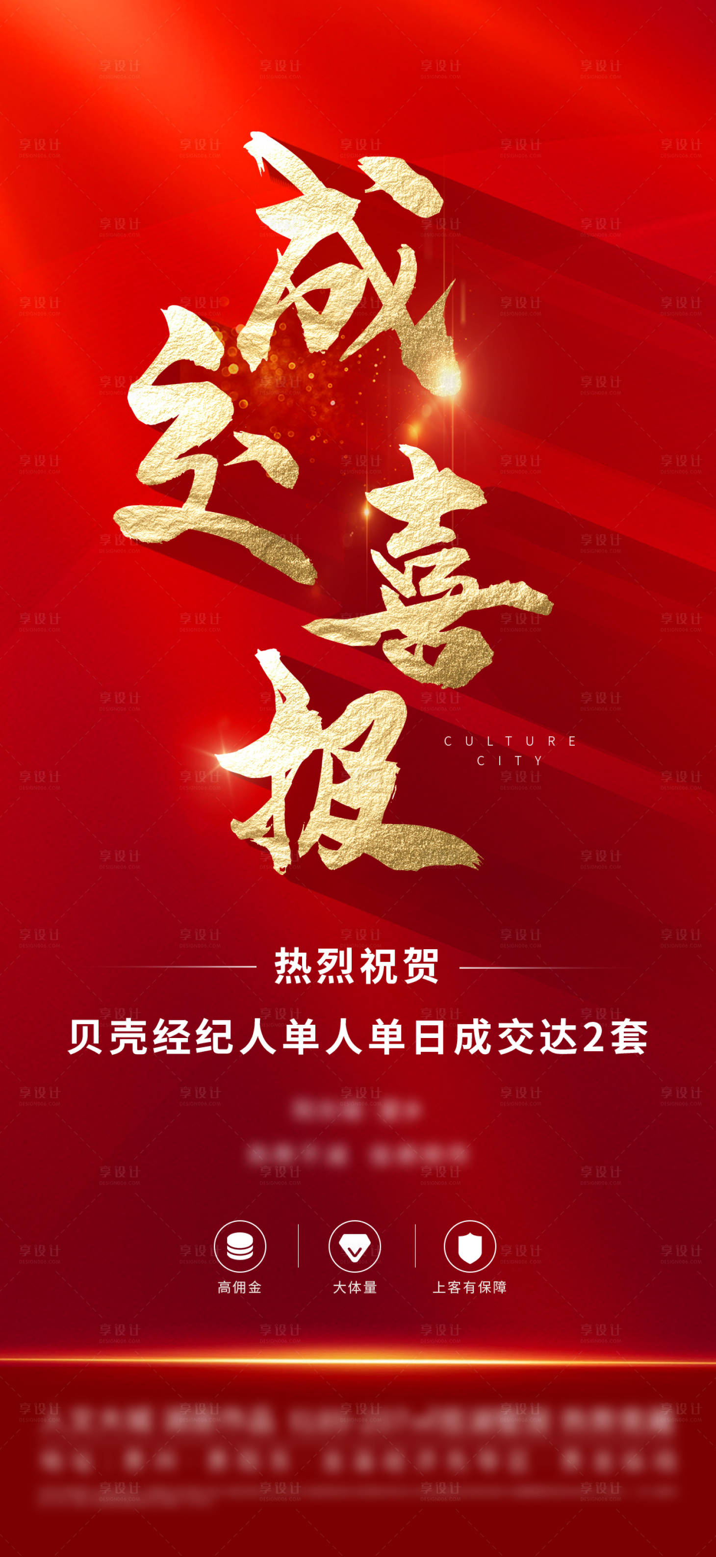 源文件下載【享設(shè)計】搜索編號：89720008598132389【地產(chǎn)成交喜報】