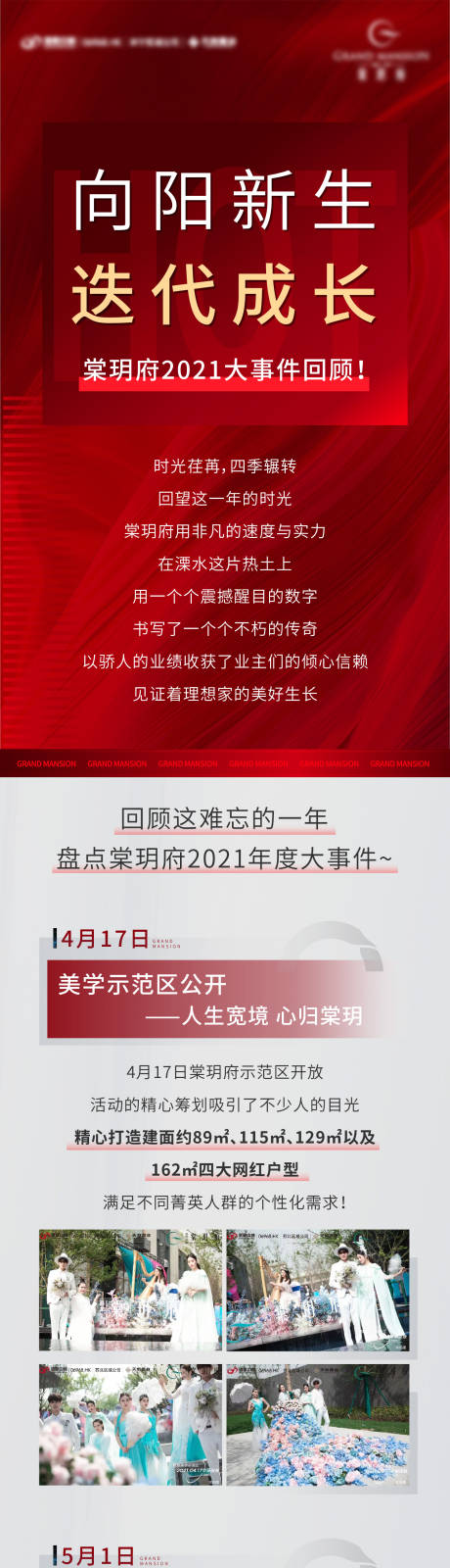 源文件下载【地产大事件回顾红色长图】编号：20220222150925414