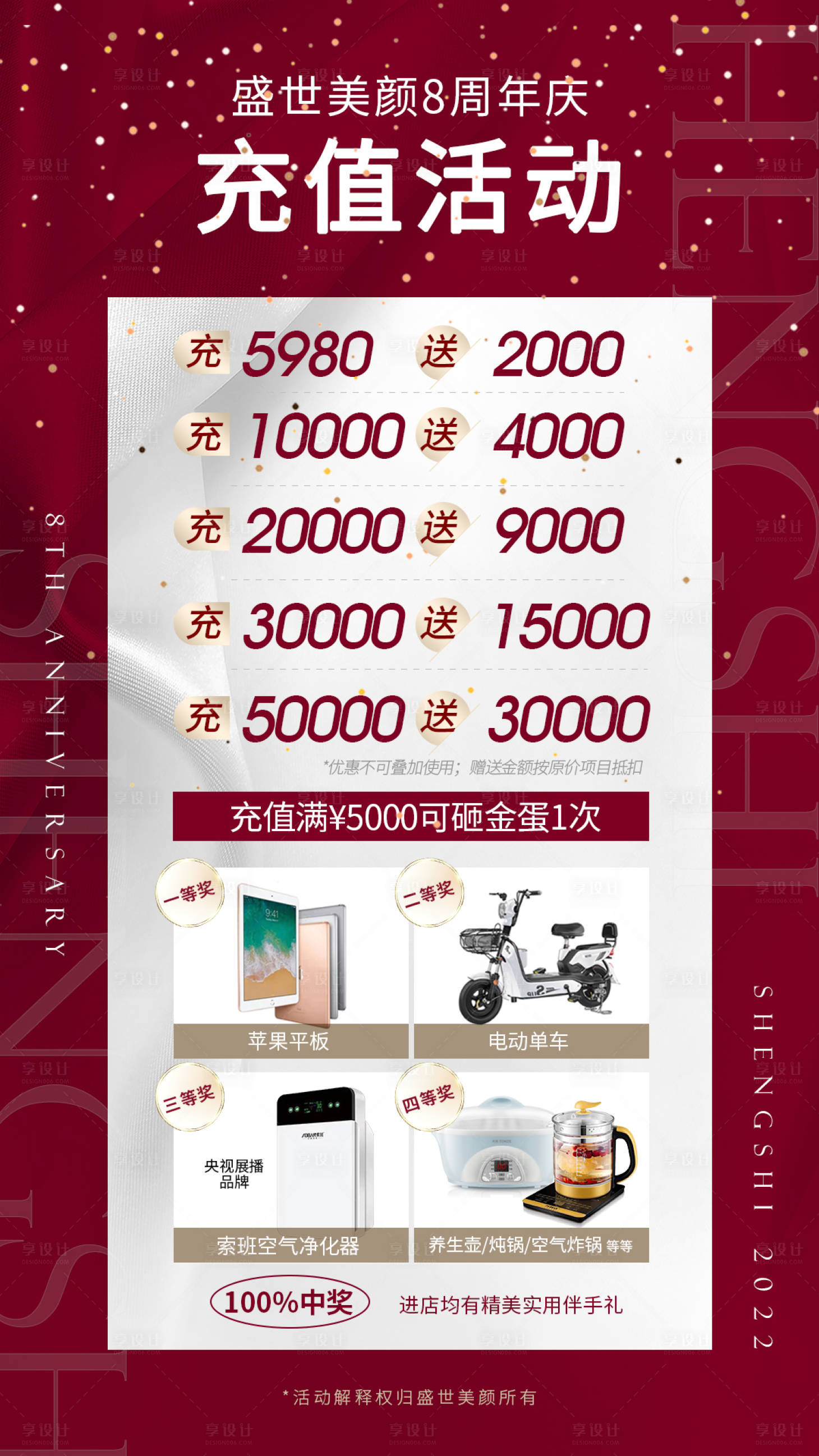 源文件下载【享设计】搜索编号：47700008331893607【医美私密充值活动海报】