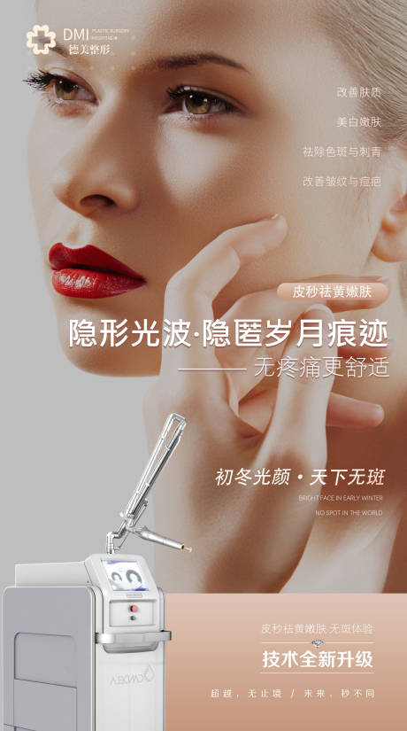 源文件下载【医美皮秒项目海报】编号：55680008466385187