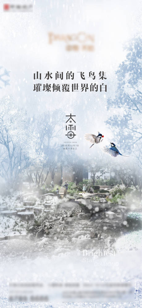 源文件下载【大雪海报】编号：20220224164031810