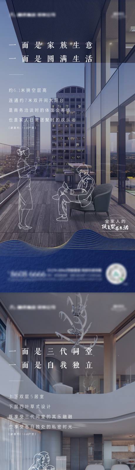 源文件下载【别墅洋房价值点系列海报】编号：12180008409603959
