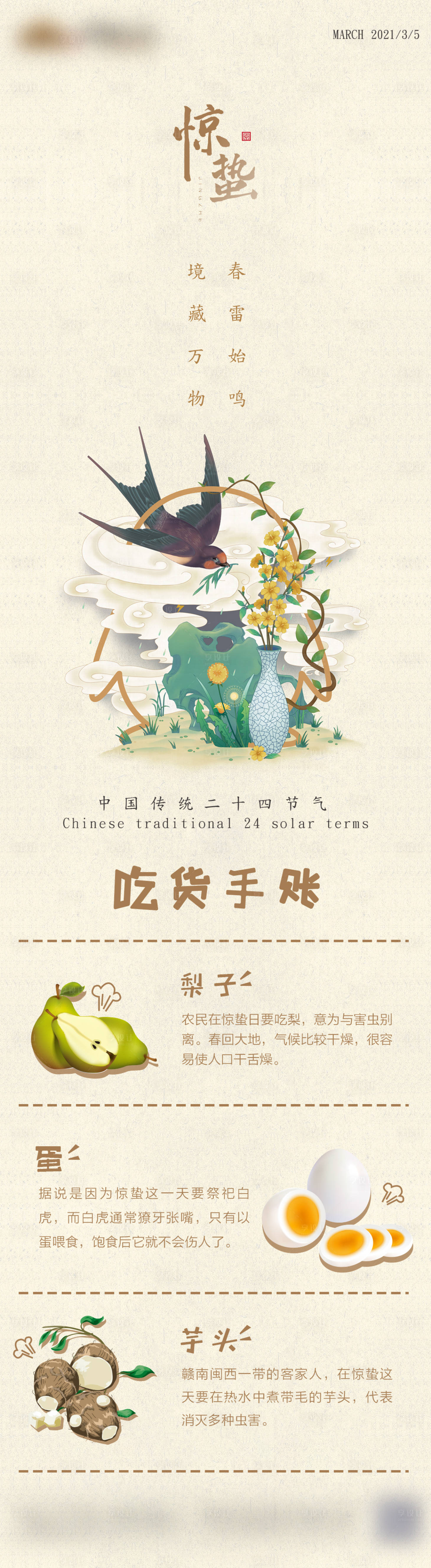 源文件下載【享設計】搜索編號：12200008318385443【驚蟄復古長圖】